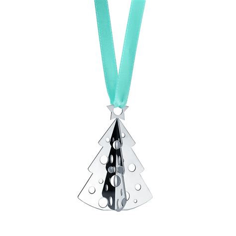 2019 Tree ornament in sterling silver. | Tiffany & Co. | Silver, Tiffany designs, Ornaments