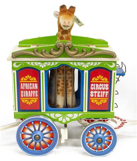 Sold Price: 5) STEIFF GOLDEN AGE OF THE CIRCUS TRAIN & ANIMALS - June 6 ...