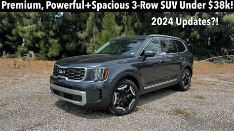 2024 Kia Telluride S: TEST DRIVE+FULL REVIEW - YouTube