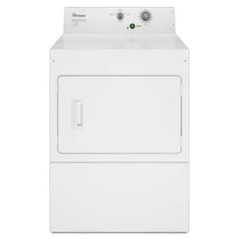 Whirlpool White Commercial Top Load Washing Machine Coin Operated CAE2745FQ The Home Depot ...