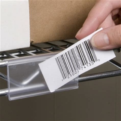 1-5/16" x 6" Wire•Rac™ Label Holders | U.S. Plastic Corp.