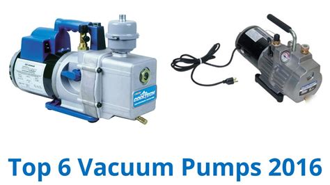 6 Best Vacuum Pumps 2016 - YouTube