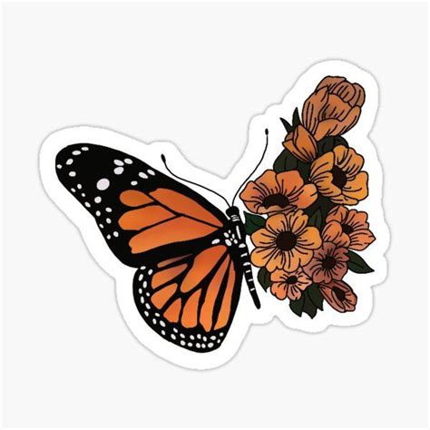 butterfly Sticker by Marianaechev in 2021 | Preppy stickers, Aesthetic stickers, Cute laptop ...