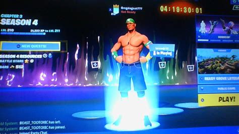 Finally got my John Cena skin : r/BrandonDE