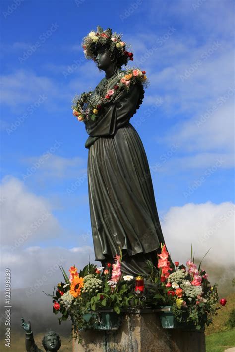 Our Lady of la Salette. Shrine of Our Lady of la Salette. Stock Photo ...