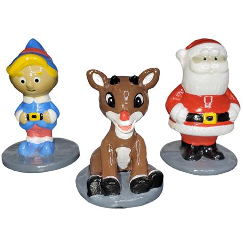 Rudolph & Friends Figurines Set - A Sprinkle of Fun