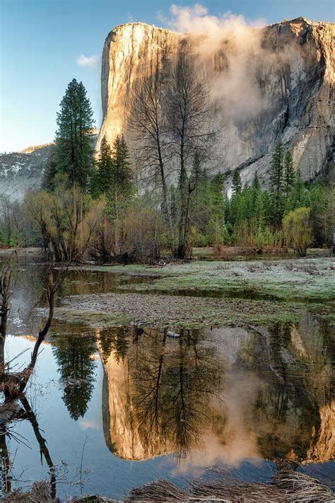 El Capitan Sunrise Reflection Photograph by Doug Holck - Fine Art America