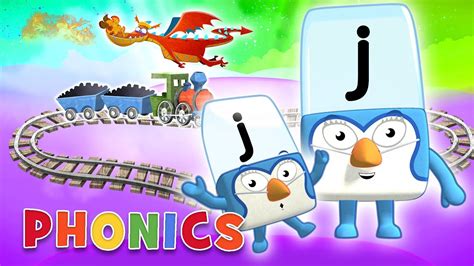 Phonics - Learn to Read | The Letter 'J' | Journey Through the Alphabet! | Alphablocks - YouTube