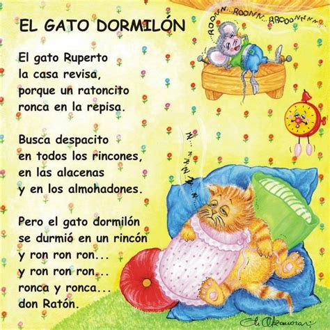 54 Poemas Cortos para Niños » Poesias infantíles Bonitas | ParaNiños.org | Spanish lessons for ...