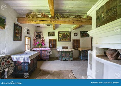 Traditional Historical Architecture of Ukrainian Houses Editorial Image - Image of houses ...