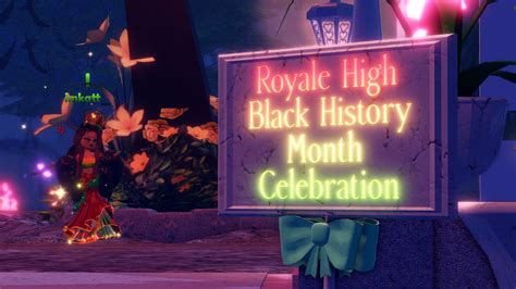 Download Commemorating Black History Month in Royale High Wallpaper | Wallpapers.com