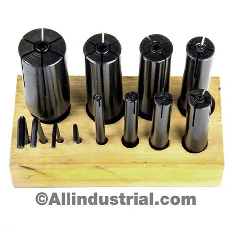 All Industrial 41199 | 8pc High Precision Expanding Arbors Set Mandrels 1/4" to 1-1/4" Lathe ...