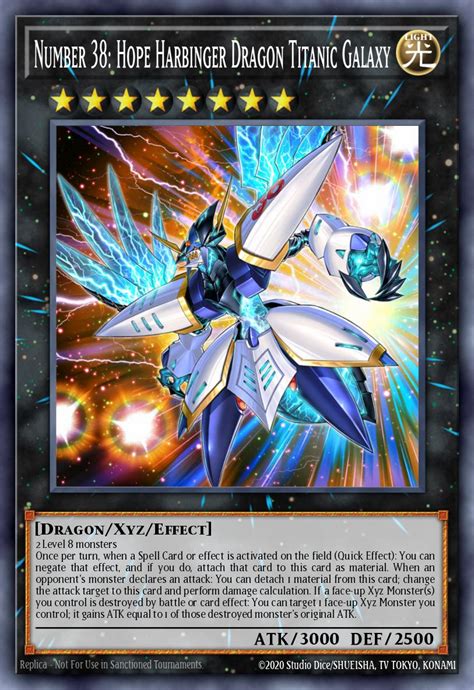 Number 38: Hope Harbinger Dragon Titanic Galaxy - Yu-Gi-Oh! Card Database - YGOPRODeck