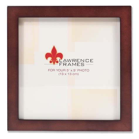 755955 Espresso Wood 5x5 Picture Frame - Walmart.com - Walmart.com