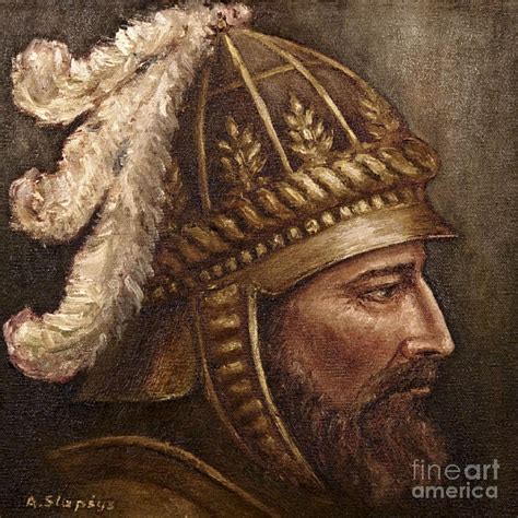 Medieval knight Painting by Arturas Slapsys - Fine Art America