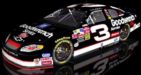 One of the number 3 cars. | Nascar race cars, Nascar, Nascar racing