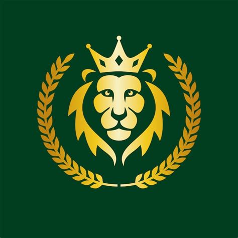 Premium Vector | Academy logo, elegant lion logo