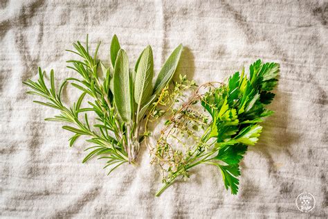 Thanksgiving Herbs: Parsely, Sage, Rosemary & Thyme