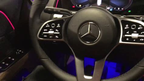 Mercedes interior lights - YouTube