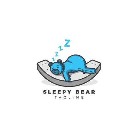 Free Vector | Sleepy bear background