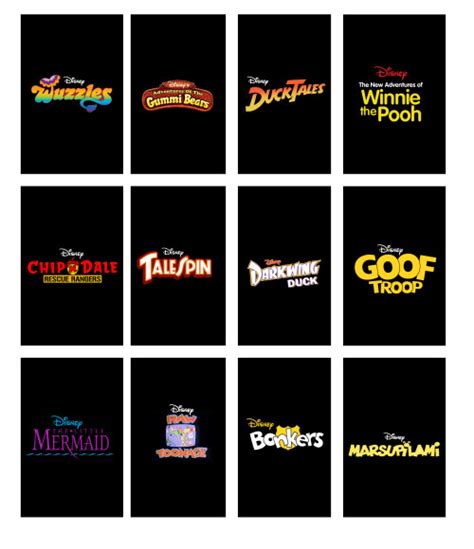 Every Disney Television Animation Show 1984-... - Disney Television ...