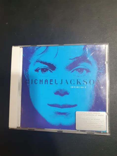 CD MICHAEL JACKSON Invincible edition bleu blue collector + hype sticker EUR 45,00 - PicClick IT