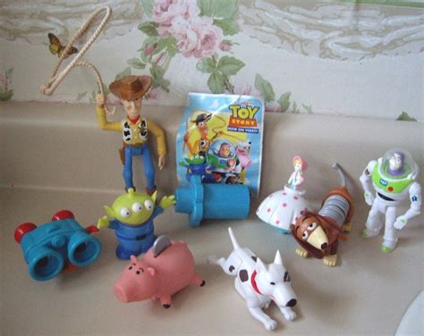 TOY STORY BURGER KING HAPPY MEAL TOYS COMPLETE SET OF 8