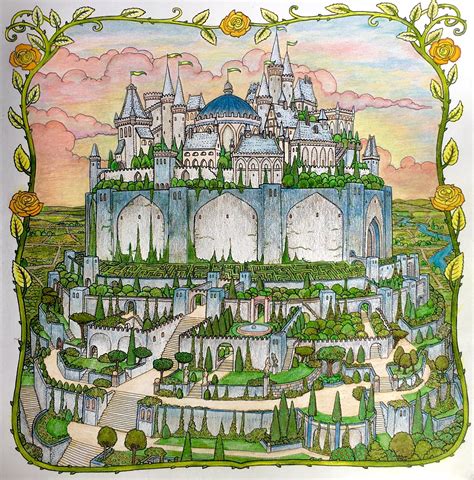 Highgarden from Game of Thrones coloring book | Coloring | Pinterest | More Coloring books ...