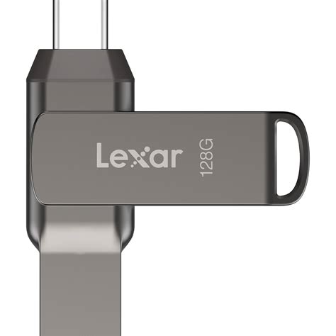 Lexar 128GB JumpDrive Dual Drive D400 LJDD400128G-BNQNU B&H