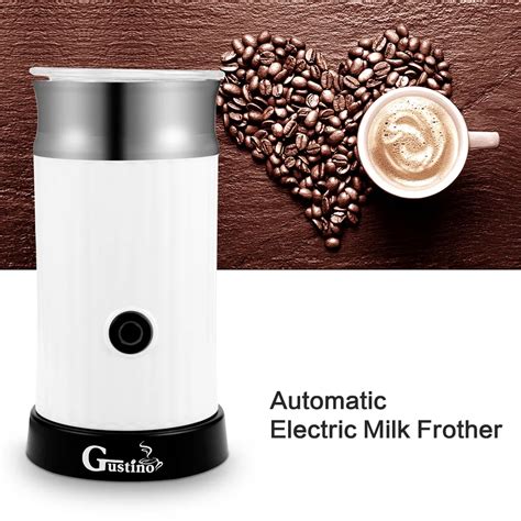 Electric Coffee Maker Automatic Milk Frother Cappuccino Coffee Maker for Hot Frothing Heating ...