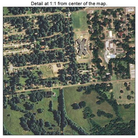 Aerial Photography Map of Senatobia, MS Mississippi