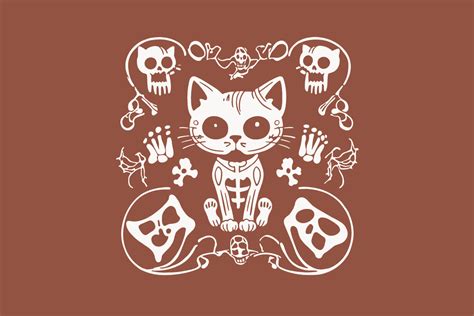 Cat Vector Halloween Symbol Cartoon Icon Graphic by cleopatra.123 · Creative Fabrica