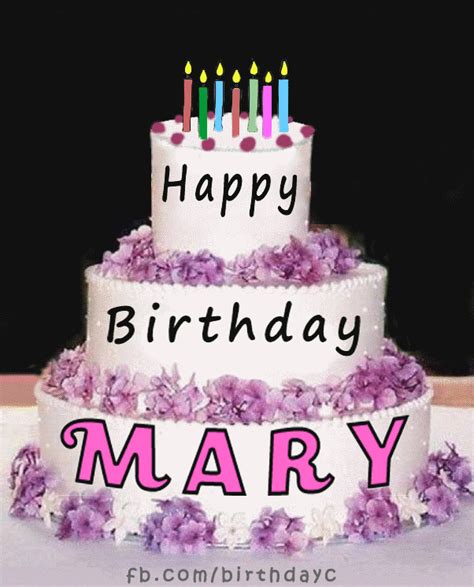 Happy Birthday MARY image gif