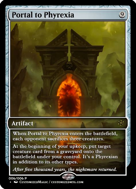 Portal To Phyrexia | Magic The Gathering Proxy Cards