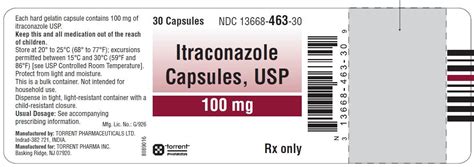 Itraconazole: Package Insert - Drugs.com