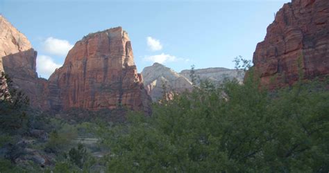 View of Zion Canyon in Zion National Park, Utah image - Free stock ...