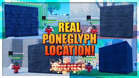 Poneglyph Spawn Locations A One Piece Game - YouTube