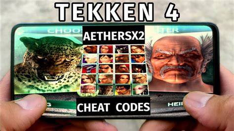 Tekken 4 aethersx2 emulator cheat codes | Tekken 4 aethersx2 emulator ...