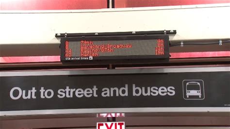 CTA installs bus tracker displays on 51 'L' platforms - ABC7 Chicago