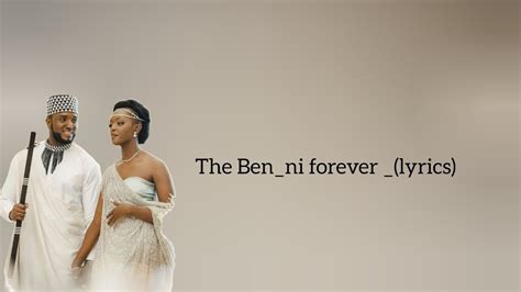 The Ben_ni forever_(official lyrics) - YouTube