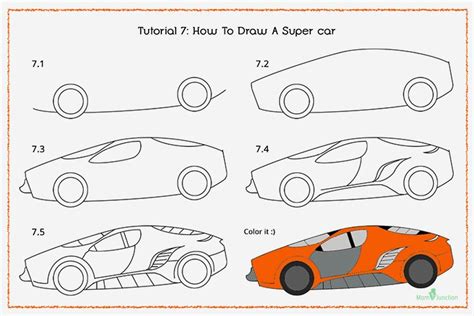 How to Draw a Supercar