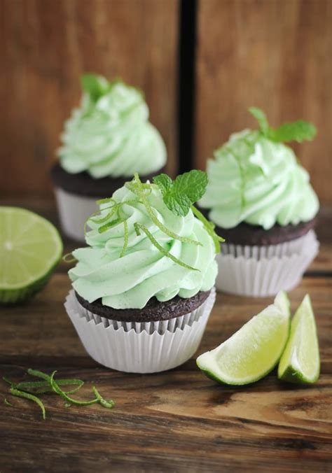 Chocolate Mojito Cupcakes - Sprinkle Bakes