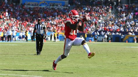 Tyreek Hill Scores Third Touchdown of the Day