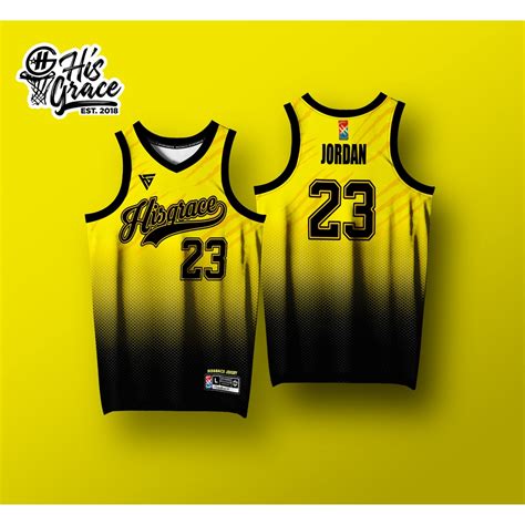 HISGRACE BASKETBALL JERSEY YELLOW TIGER | Shopee Philippines