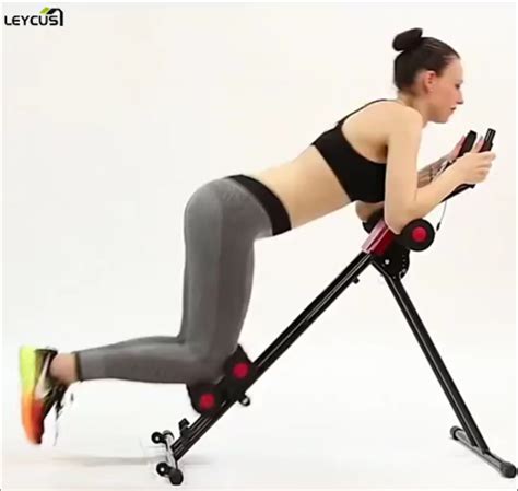 Abdominal Exercise Machine ABS Fitness Glider Generator Power Planking folding fitness equipment ...