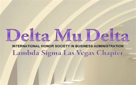 Delta Mu Delta Lambda Sigma by Delta Mu Delta Lambda Sigma Las Vegas ...