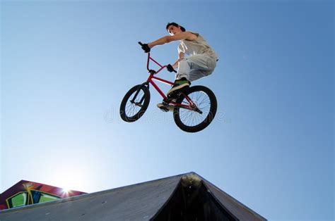 BMX Bike Stunt Table Top stock image. Image of extreme - 25487551