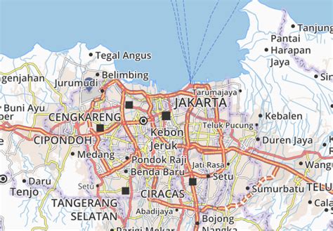 MICHELIN Jakarta map - ViaMichelin