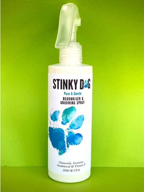 Stinky Dog: Pure & Gentle- Deodoriser & Grooming Spray 250ml – Pet Sitters