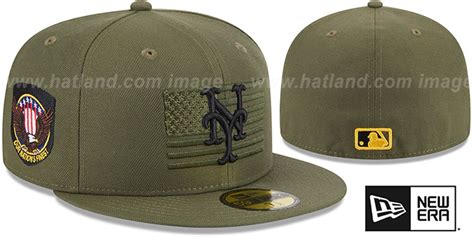 New York Mets 2023 ARMED FORCES STARS N STRIPES Hat